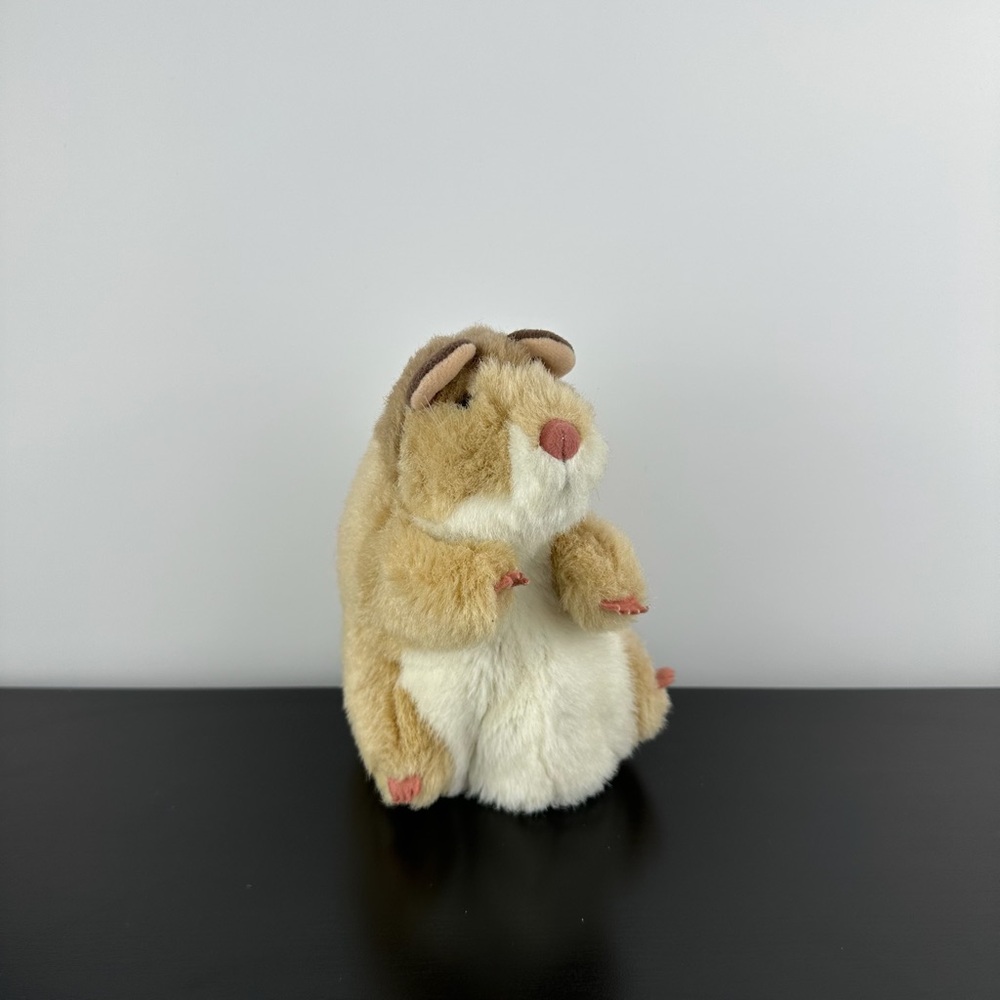 Folkmanis Puppets Hamster Hand Puppet 6” Realistic Plush Stuffed Animal